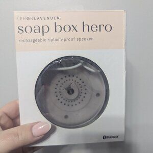 Soap Box Hero Rechargeable Waterproof Speaker NWT